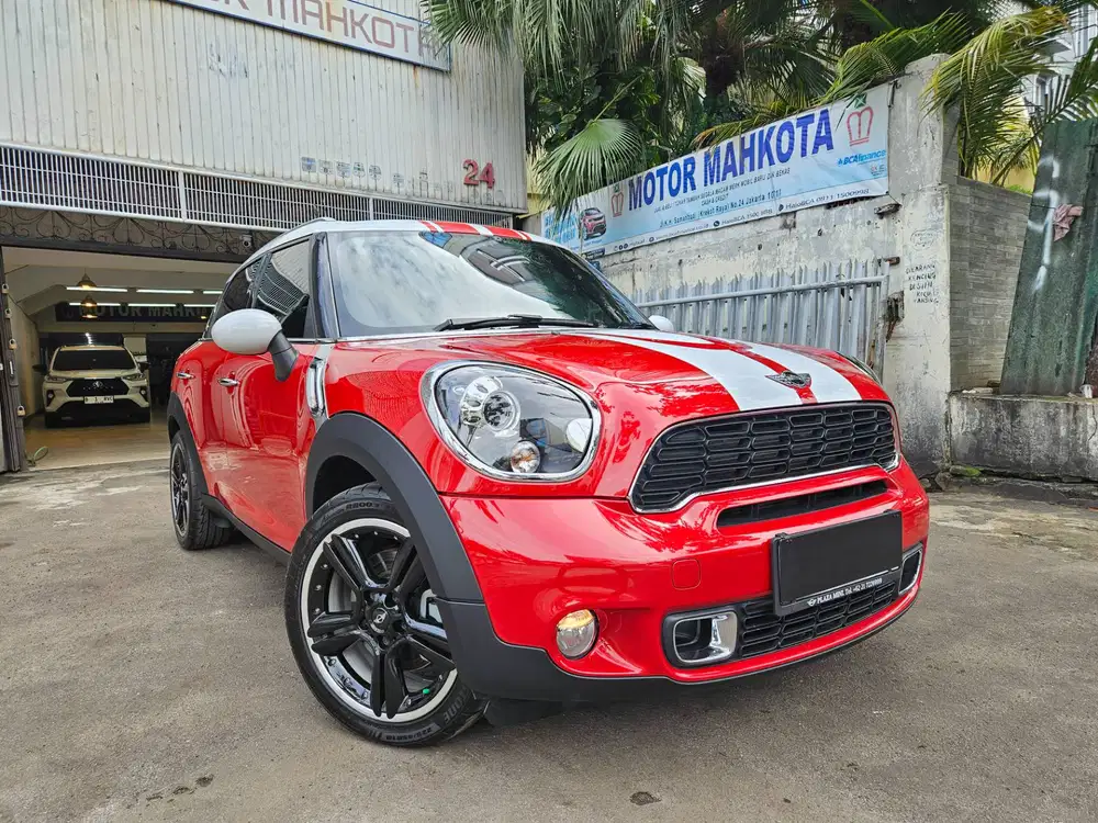 23 rb km Mini Cooper Countryman S 1.6 turbo 2015 nik 2013 merah red