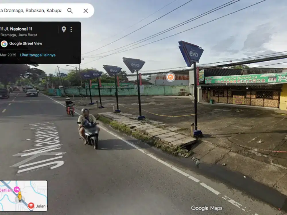 Dijual Cepat Tanah, Toko, Resto Pinggir Jalan Raya Dramaga Dekat Kampus IPB Bogor