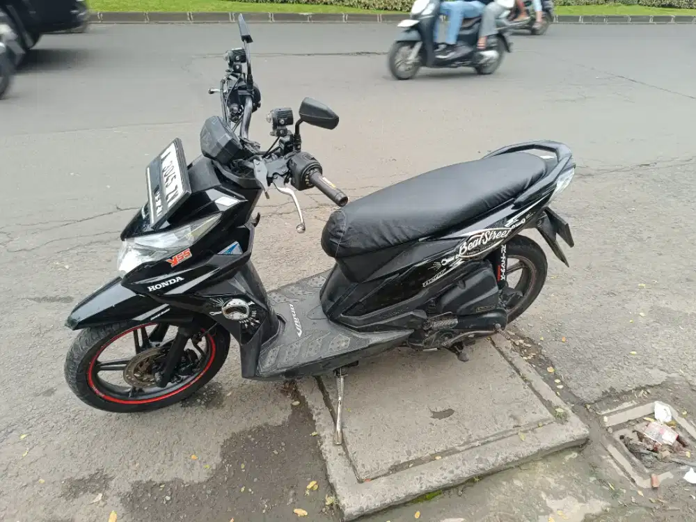 Beat street 2017 lengkap plat kabupaten Tangerang,pajak off 1x.