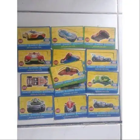 Kartu choky choky hot wheels