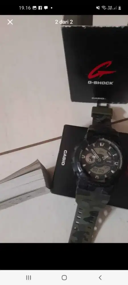 jam casio gshock original