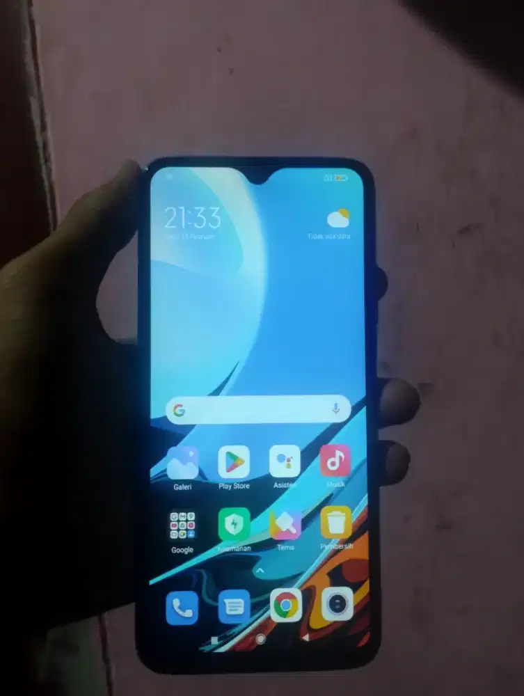 redmi 9T ram 6/128 batangan siap pake backdor aja jelek dikit