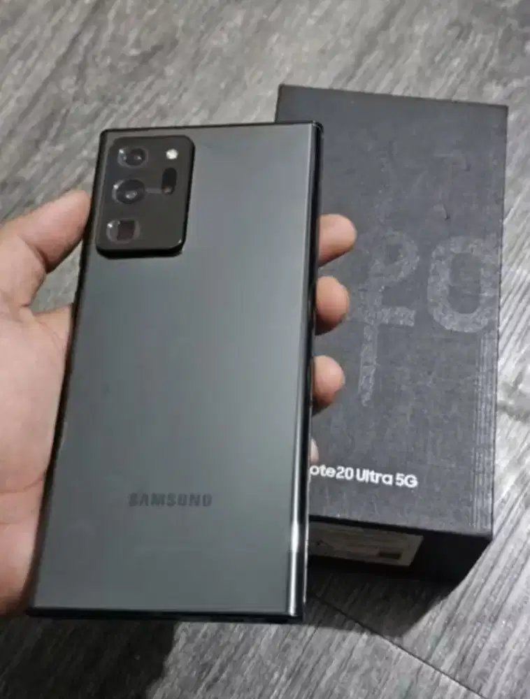 Murah hp Samsung Note 20 ultra 5G ram 12/256 lkp mulus normal, bs TT