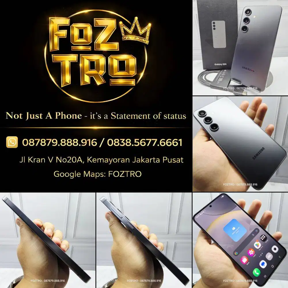 Samsung Galaxy S24 8/256GB Black Fullset Like New No Minus