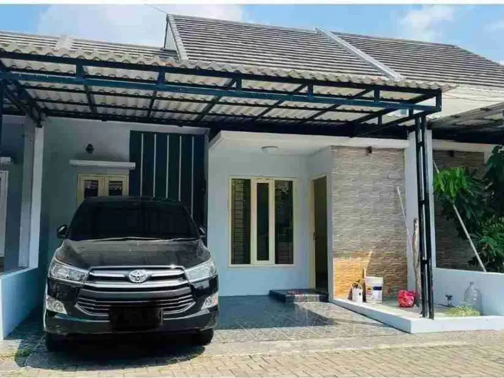 Dijual Rumah Cluster siap huni bebas banjir akses 2 mobil dekat jalan ratna di jatikramat, Bekasi.