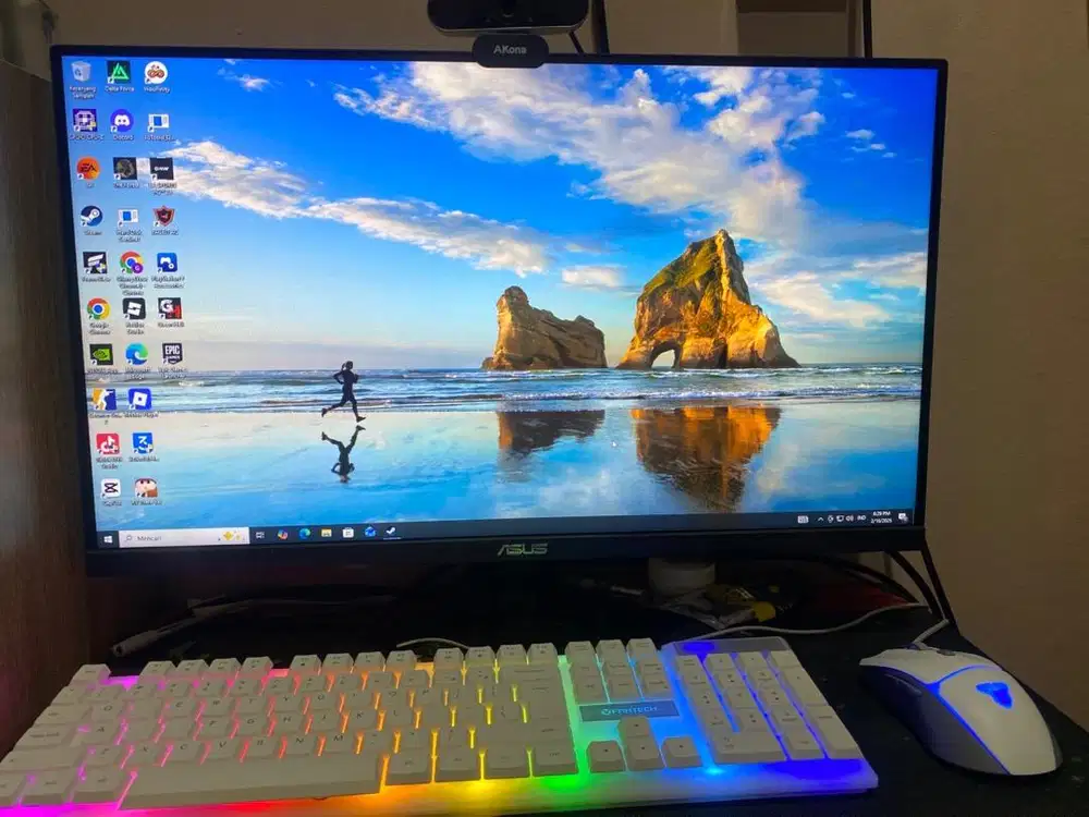 Pc komputer Fullset tinggal main