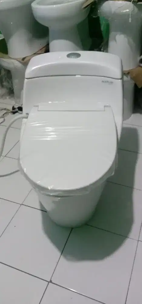 Kloset mrek Toto type CW823J lengkap ECO washer