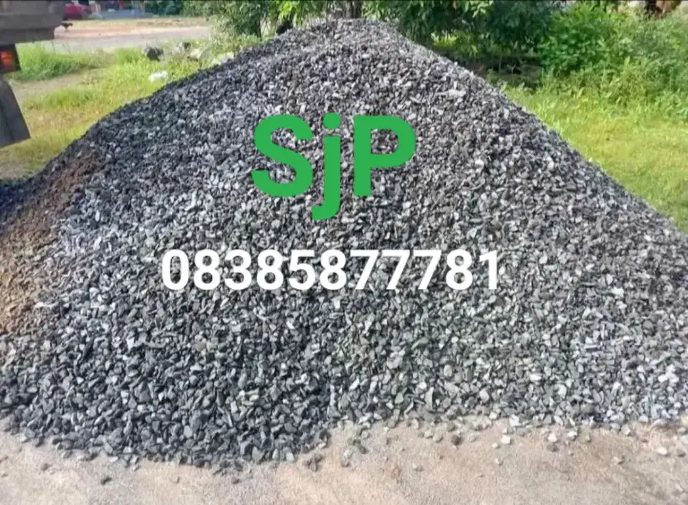 Batu split 1/2 .isi 6 kubik full