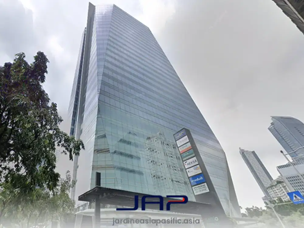 Sewa Kantor Area Jakarta di Satrio Tower 386,12 Sqm Bare Dekat MRT