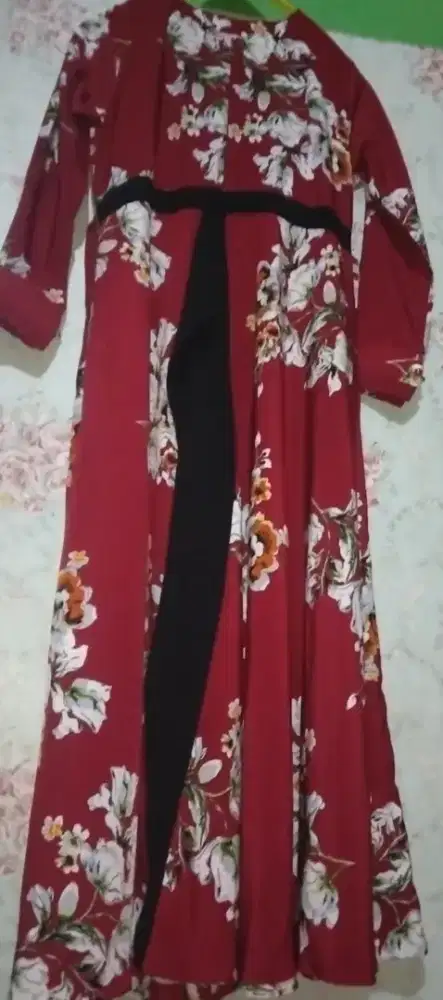 Gamis aurora sama jilbab