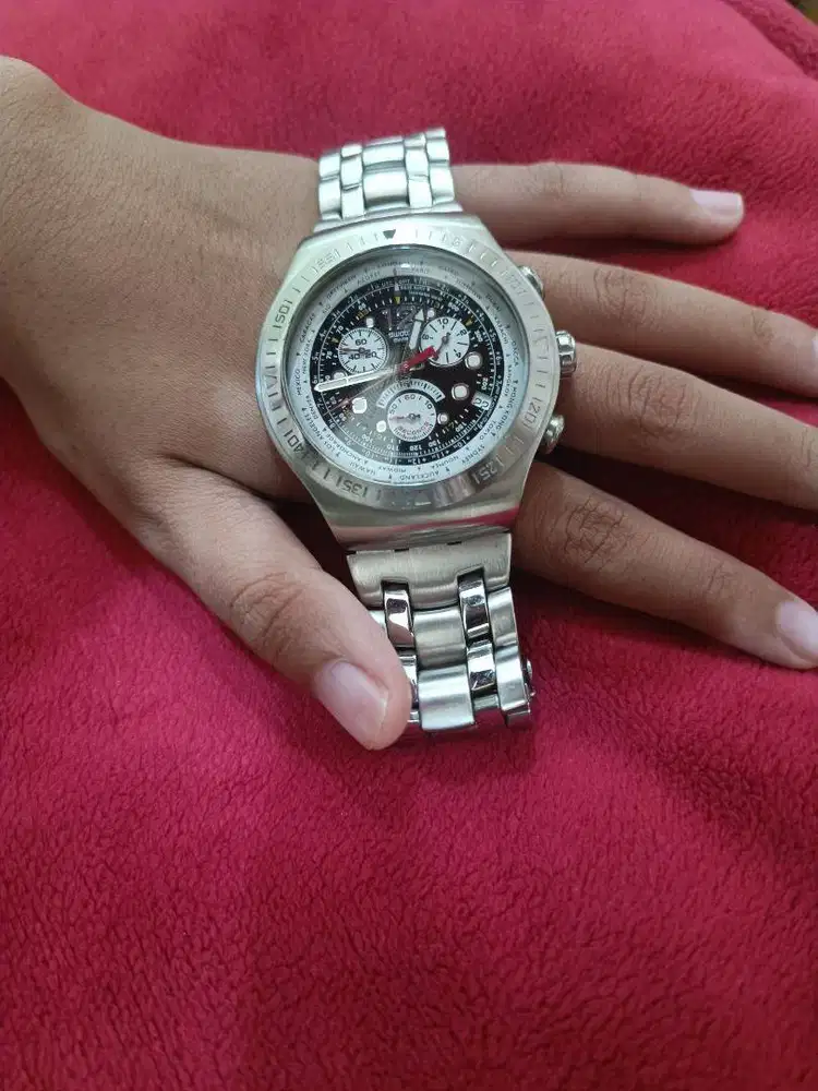 Swatch irony patended waterresistant/LEICHT LED