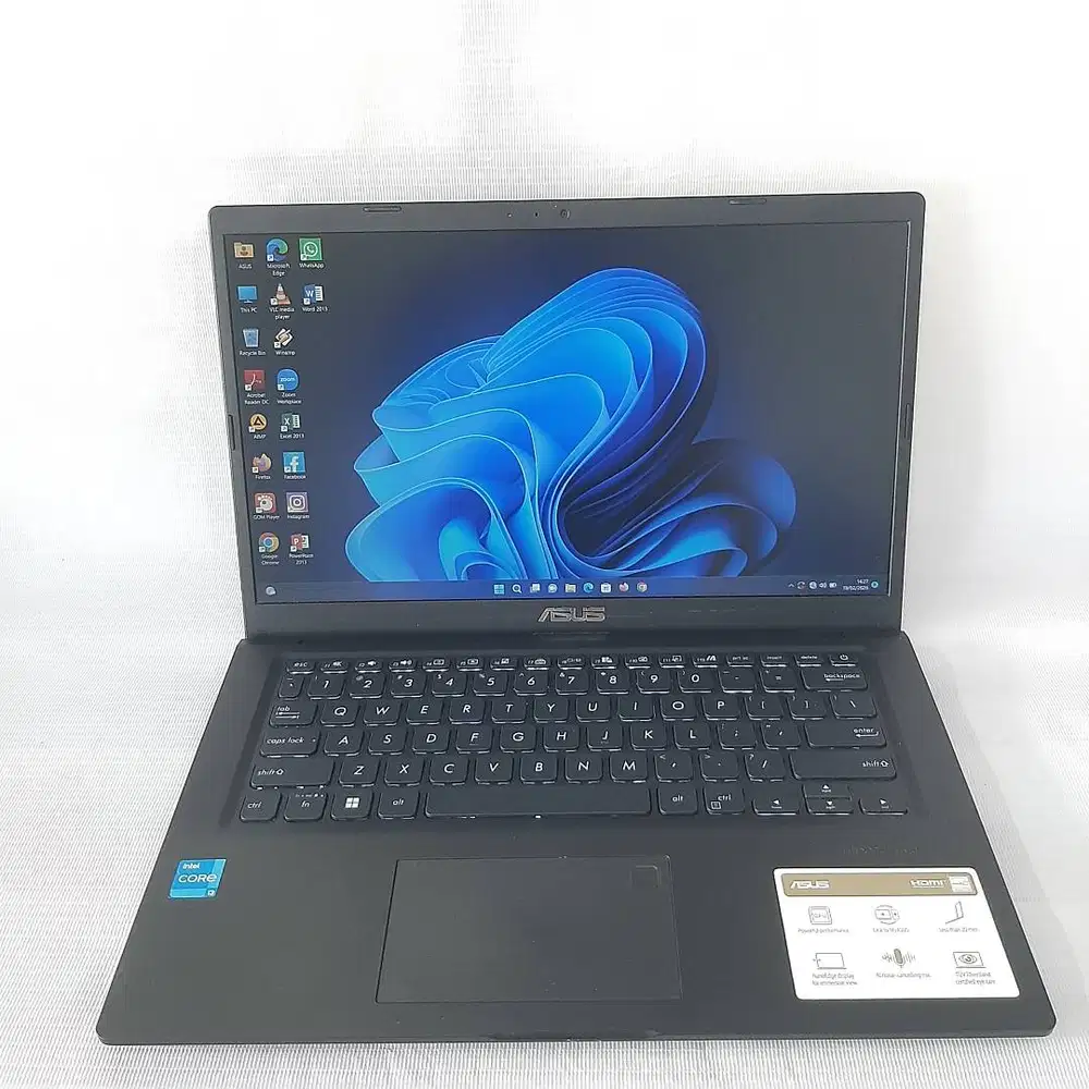 ASUS VIVOBOOK A1400E CORE I3-1115G4 RAM 8GB SSD NVME 512GB KEY BACKLIG