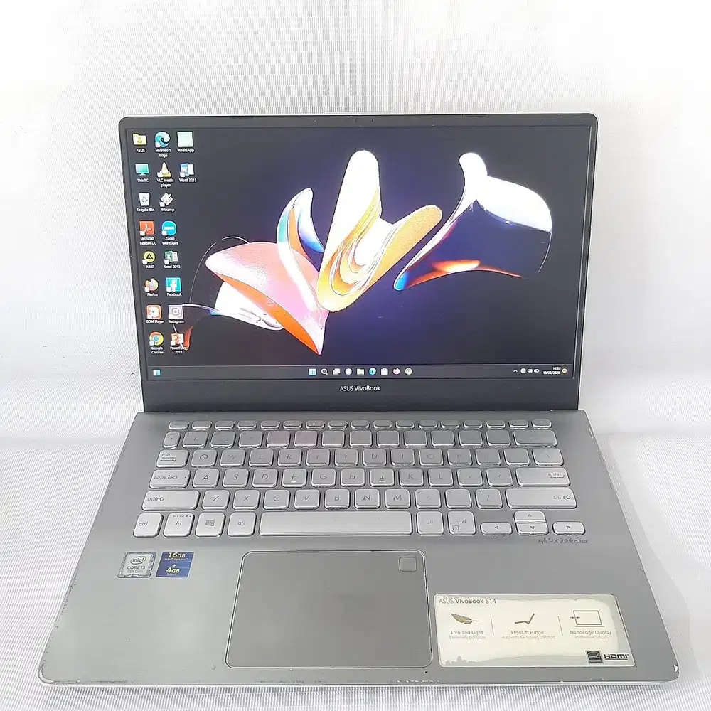 ASUS VIVOBOOK S14 X4300A CORE I3-8130U RAM 4GB HDD 1000GB KEY BACKLIGH