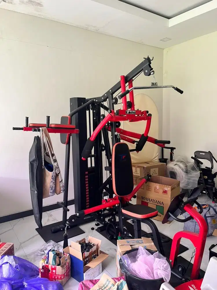 Alat gym total fitness HG-016 mulusss seperti baru