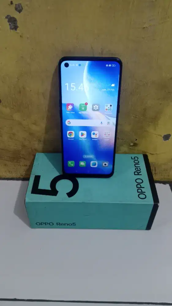 Oppo reno 5.ram 8/128...klngkpn hp+dosbok