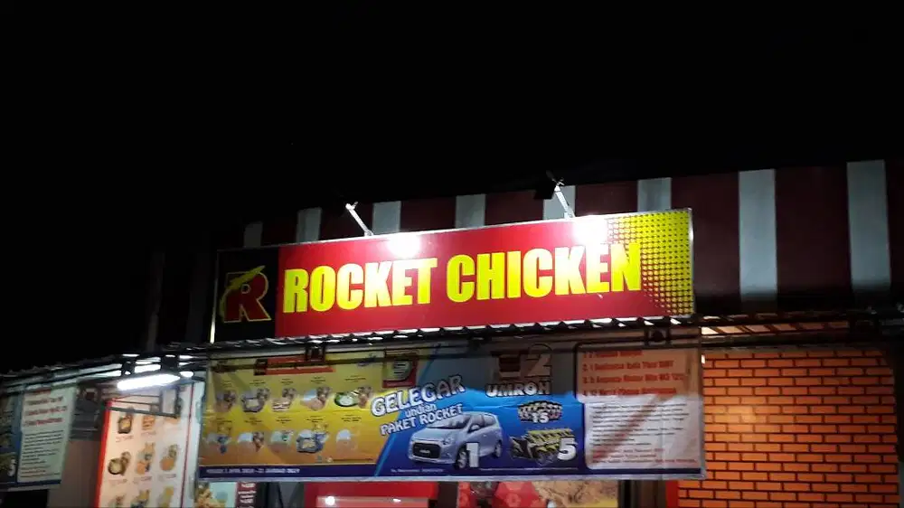 Bikin Papan Nama plus lampu tembak plang neon box reklame toko ruko