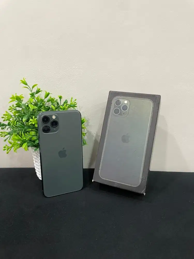 IPhone 11 Pro 512GB Midnight Green mulus Fullset BH 83% Permanen