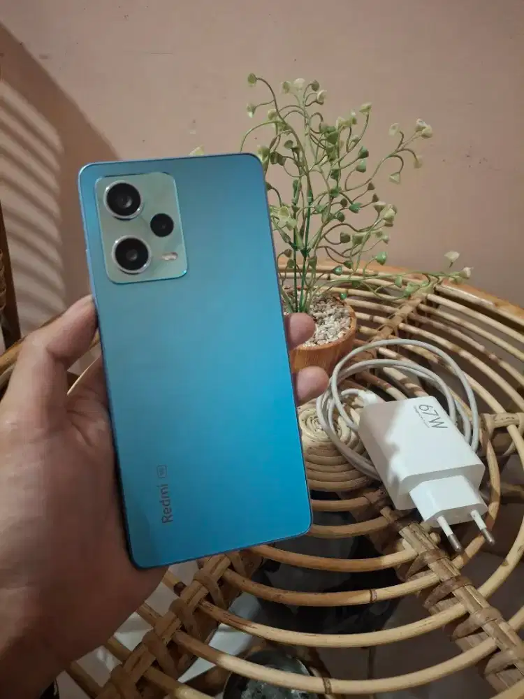 Redmi Note 12pro 5G 8/256gb Hp Charger Segel