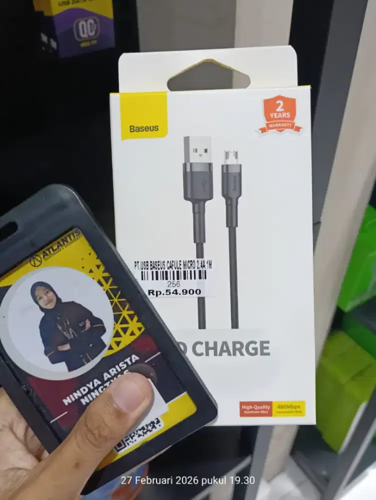 Usb baseus micro ATLANTIS DAHSYAT