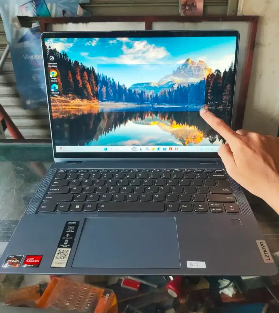 Lenovo flip Flex 5 14ALC7 Ryzen 3-5300U Ram 8GB ssd 512GB Gaming