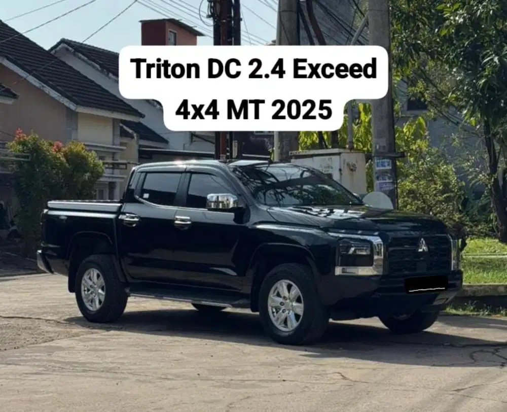 Triton 2.4 DC Exceed Solar 4x4 MT 2025 [Km 13 Ribu]
