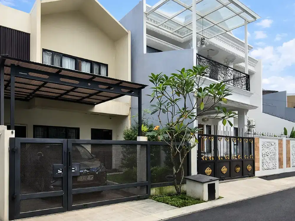 Rumah Dijual Cibubur - Harjamukti. Komplek, Selangkah Ke Cibubur Junction & LRT