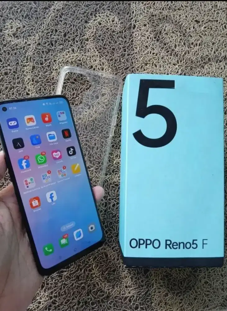 Oppo Reno 5F  lengkap bagus