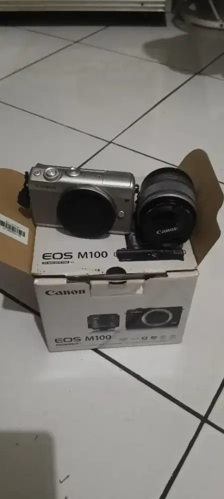 Canon eos M100 warna sesuai di foto