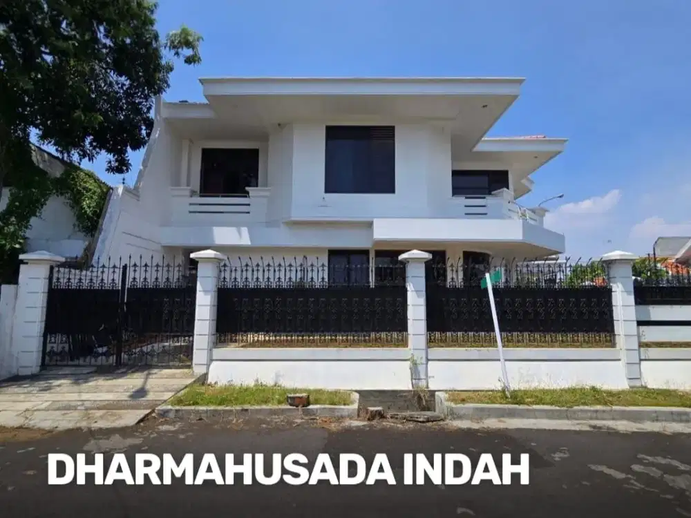 ‼️SUDAH RENOVASI‼️SIAP HUNI RUMAH HOOK POJOK DHARMAHUSADA INDAH LOKASI STRATEGIS.DEKAT KERTAJAYA, GALAXY MALL, dsb