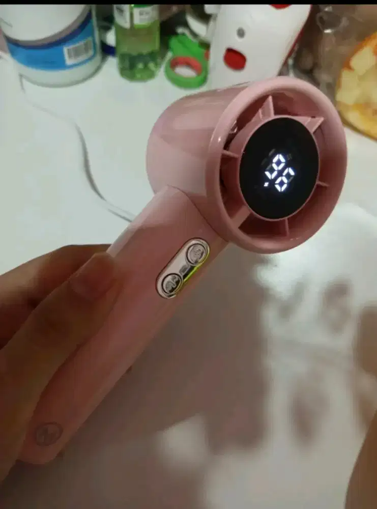 Kipas Portable Turbo High speed, Bekas Gratis