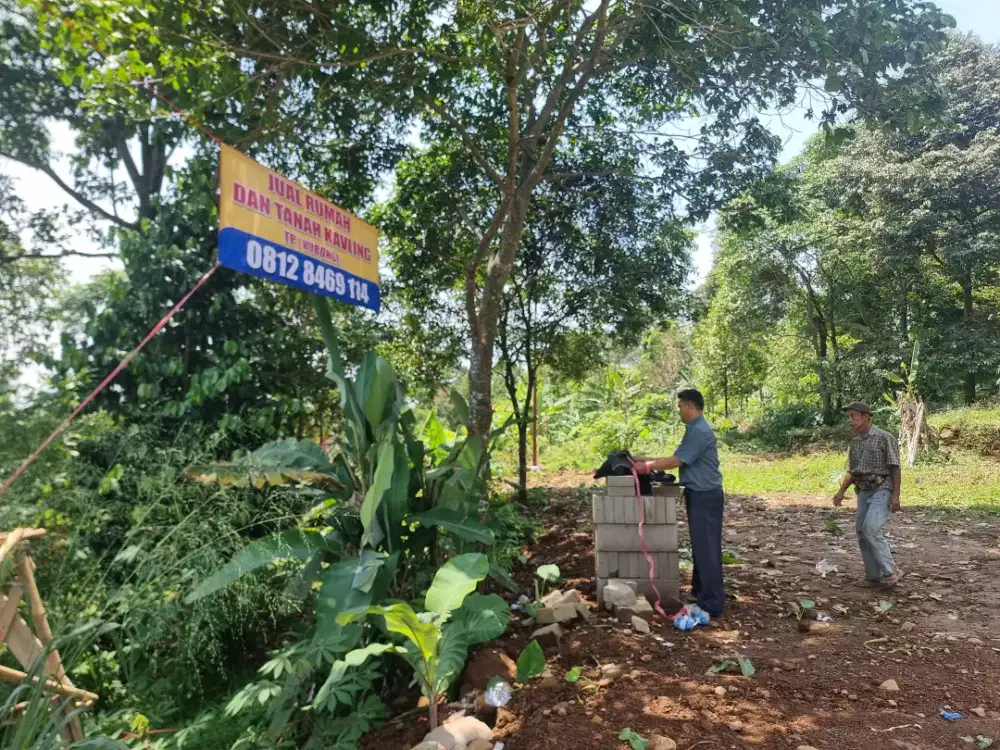 Dijual Tanah sdh masuk akses mobil + 2 unit rumah siap Huni