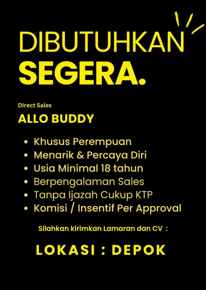 LOWONGAN KERJA SALES BANK DIGITAL