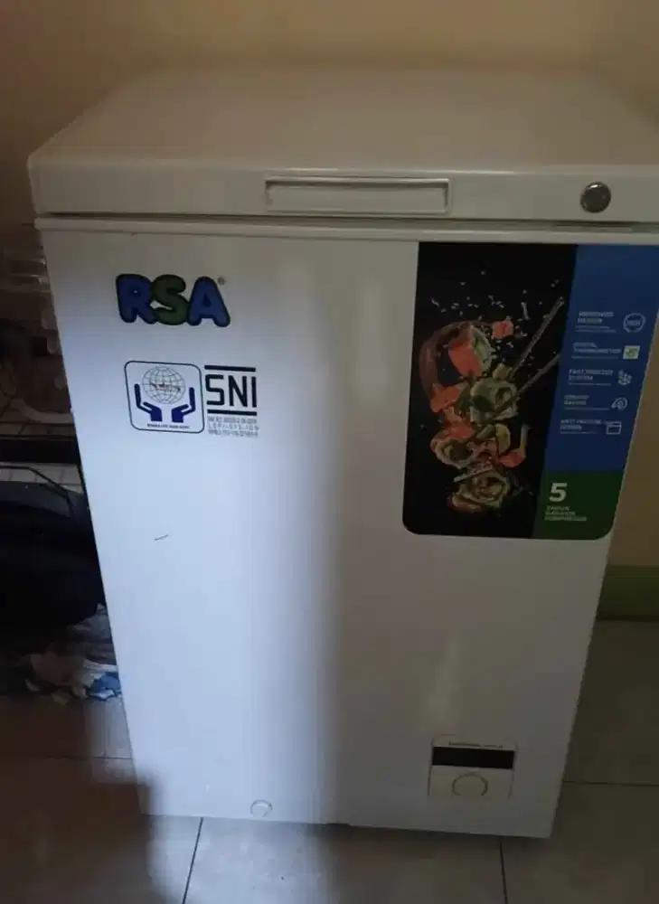 RSA Freezer ORI mulus terawat sangat dingin