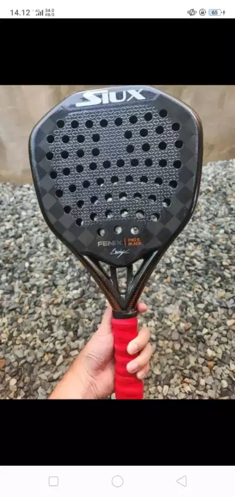 Raket padel siux fenix pro 5 black