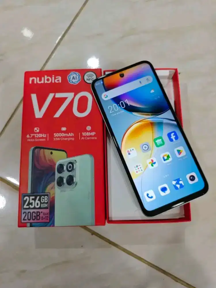 Nubia V70 Nfc Ram 20/256 GB