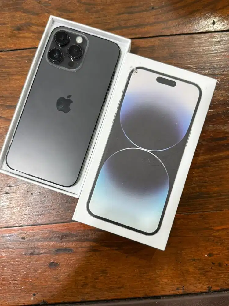 iphone 14 pro max 256gb warna space black