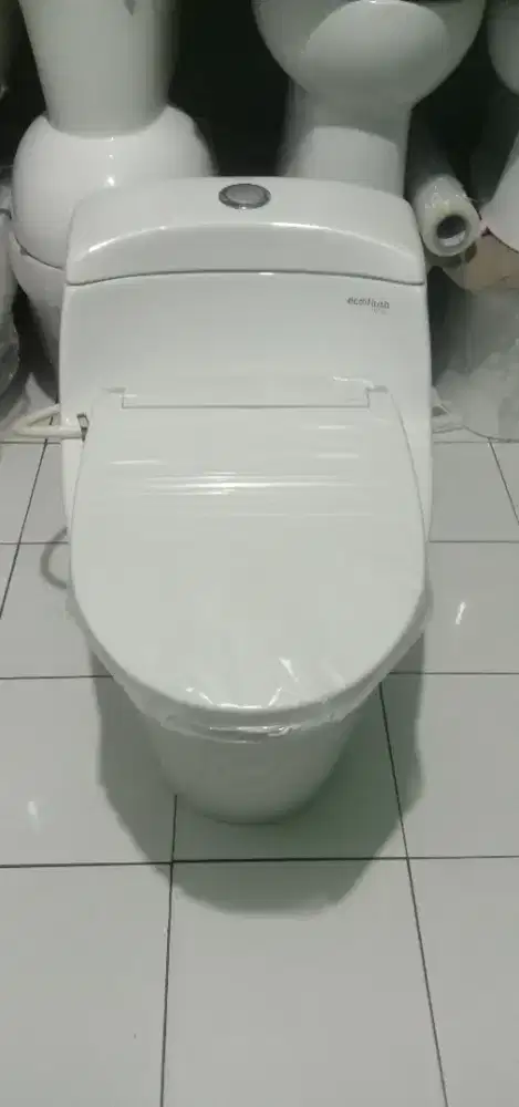 Kloset Toto model mewah type CW823J lengkap ECO washer