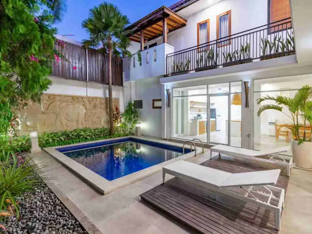 Dijual atau Disewakan Luxury Villa Dekat Pantai Munduk Catu Canggu