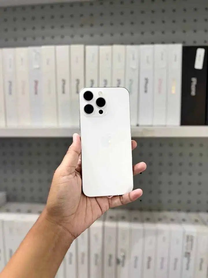 iPhone 16 Pro Max 256 Second iBox White Titanium