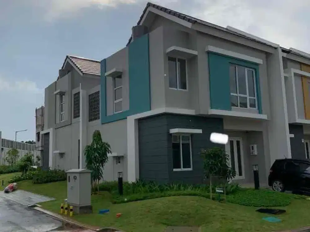 DIJUAL RUMAH HOEK CLUSTER AGNESI GADING SERPONG