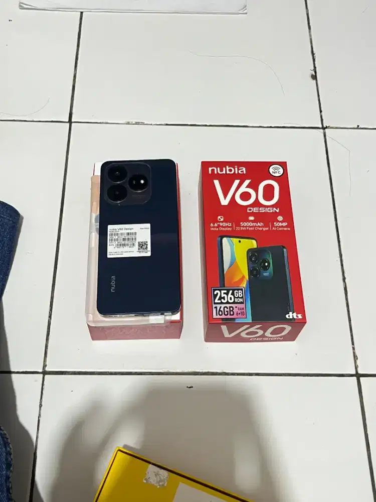 Nubia v60 6/256 fullset mulus