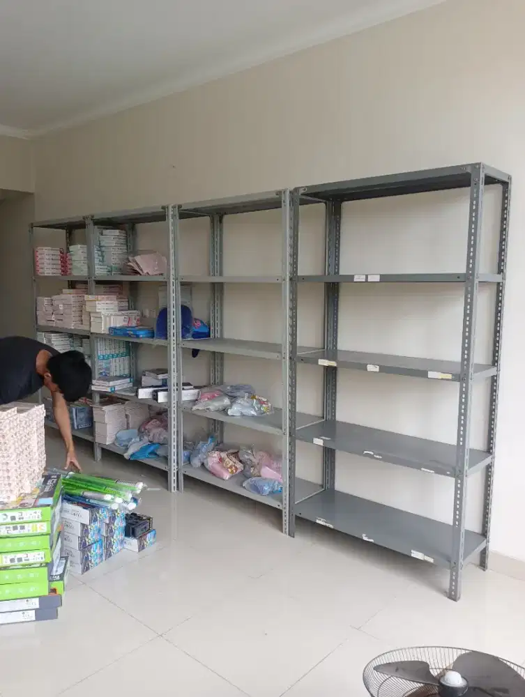 Jual rak besi ukuran 40*100*200