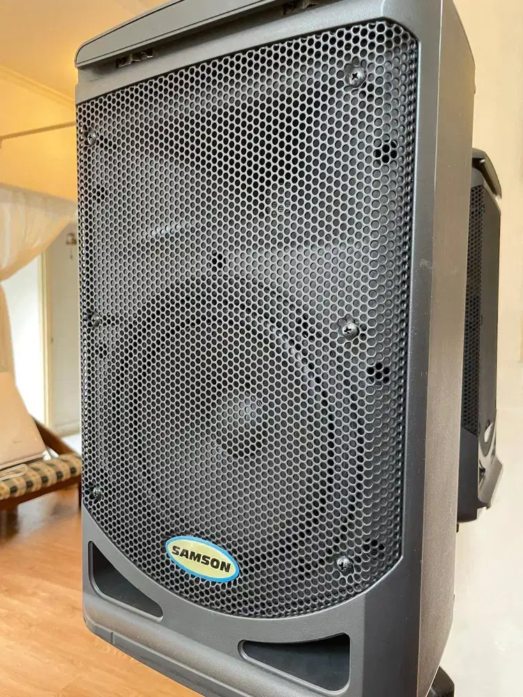 Portable PA System (Speaker dengan Power Amplifier)