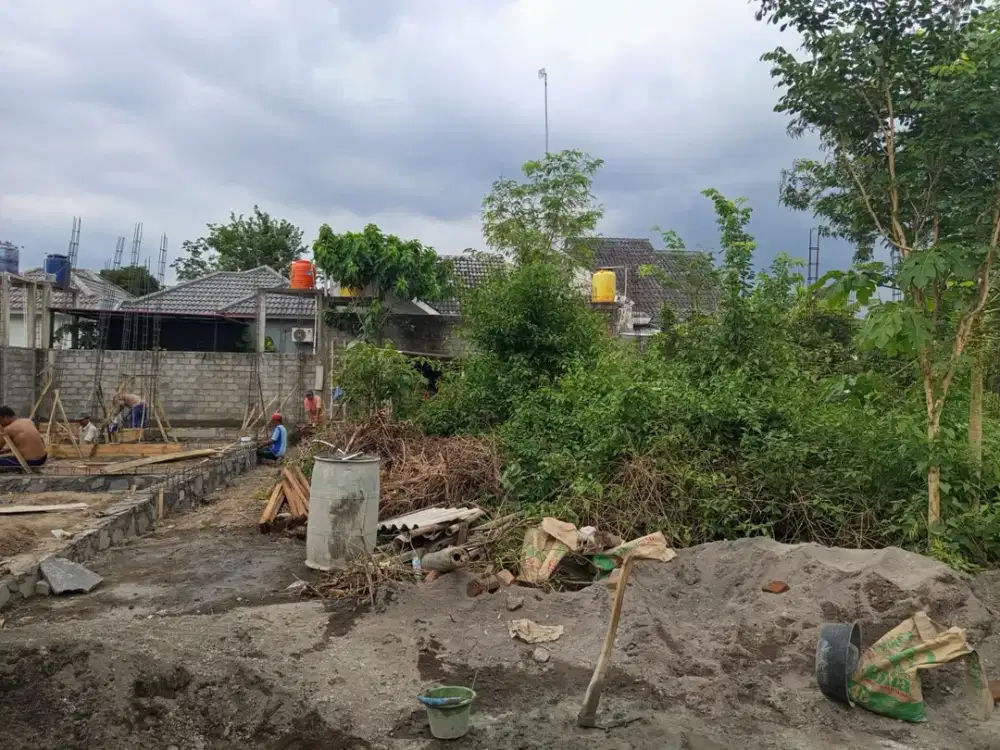 DIJUAL TANAH KAVLING LUAS 119 M2 MURAH 100 JUTAAN DEKAT RSUD PRAMBANAN