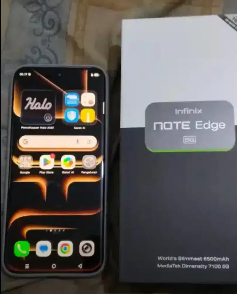 Infinix note edge 8/256 like new