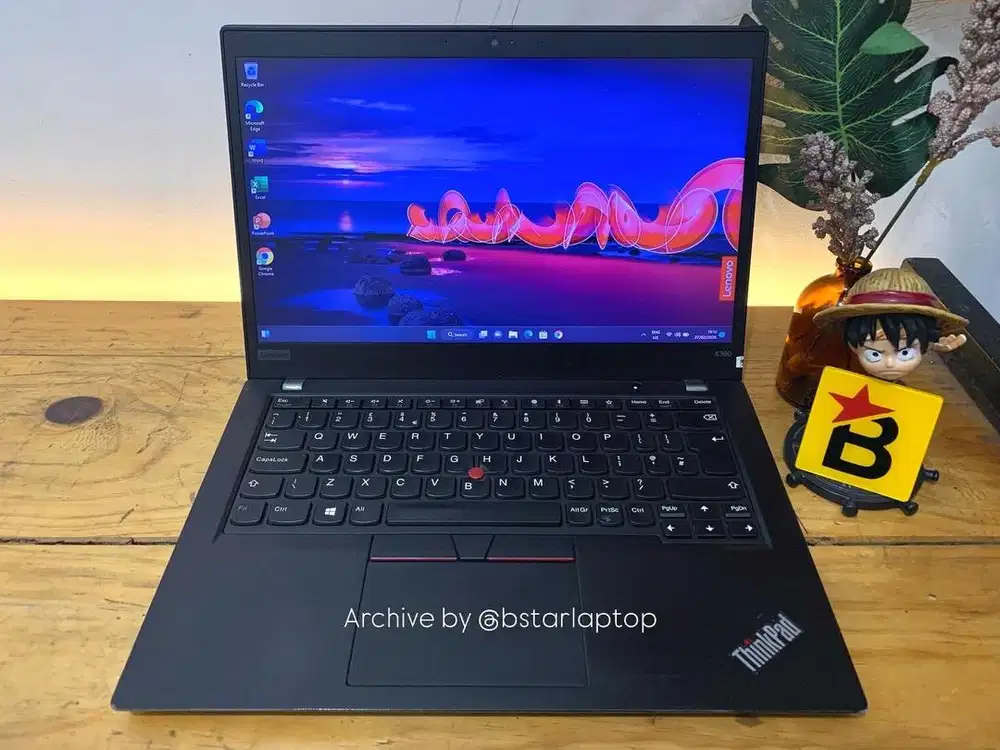 Laptop Bandel Lenovo Thinkpad X390 Core i5 RAM 8 Slim Ringan Bandel