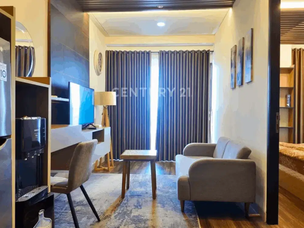 Dijual Patraland Amarta Apartemen 1BR Full Furnish Dengan View Merapi