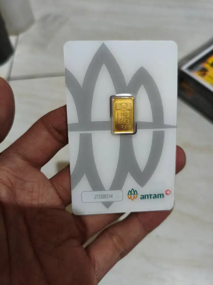Logam emas antam 2gram