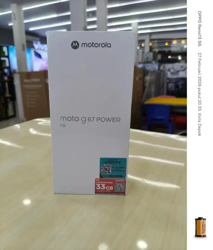 Motorola G67 Power 5G 8GB/256GB Garansi Resmi