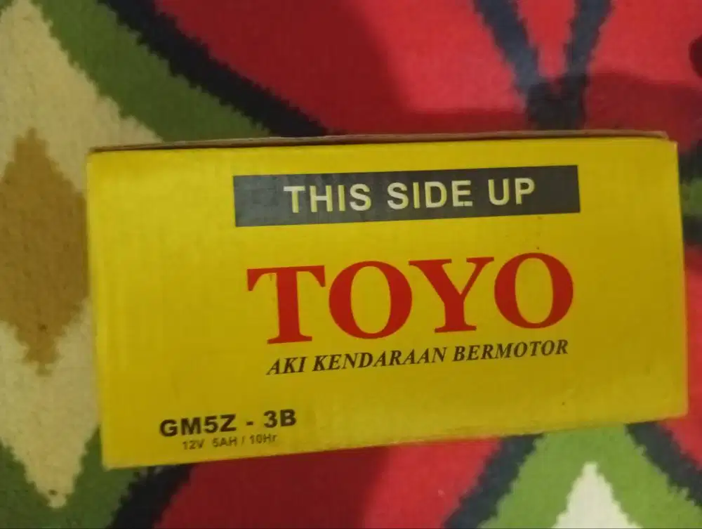 Jual aki kering merk Toyo